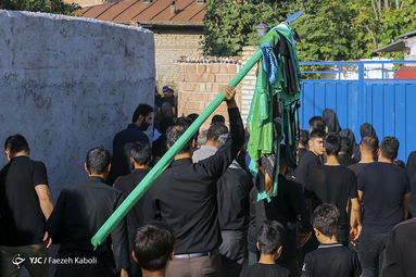 هیئت ما/ آئین عَلَمگردش در روستای کفشگیری شهرستان گرگان