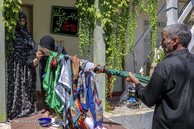 هیئت ما/ آئین عَلَمگردش در روستای کفشگیری شهرستان گرگان