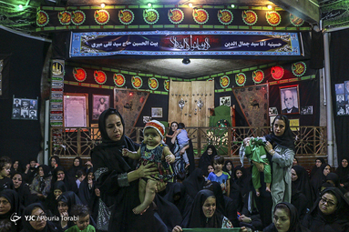 عزاداری در حسینیه آقا سید جمال در قزوین