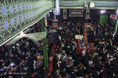 عزاداری در حسینیه آقا سید جمال در قزوین