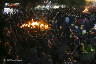 هیئتِ ما/ آئین سنتی مشعل‌گردانی در تهران
