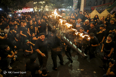 هیئتِ ما/ آئین سنتی مشعل‌گردانی در تهران