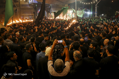 هیئتِ ما/ آئین سنتی مشعل‌گردانی در تهران