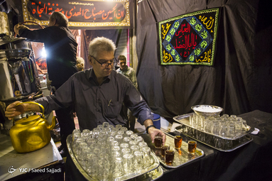 عزاداری تاسوعای حسینی در بازار تهران