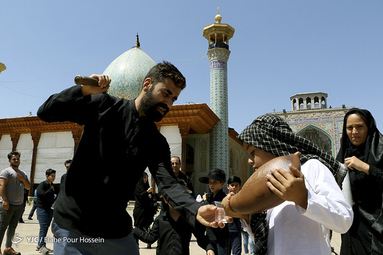 عزاداری تاسوعای حسینی در شیراز