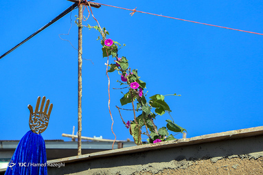 آیین سنتی علم‌گردانی در روستای درسجین شهرستان ابهر