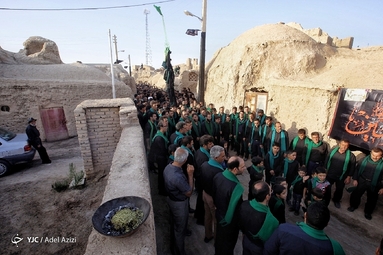 آیین سنتی عزاداری زارخاک در روستای قورتان