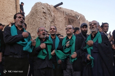 آیین سنتی عزاداری زارخاک در روستای قورتان
