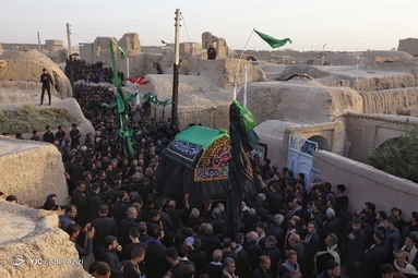 آیین سنتی عزاداری زارخاک در روستای قورتان