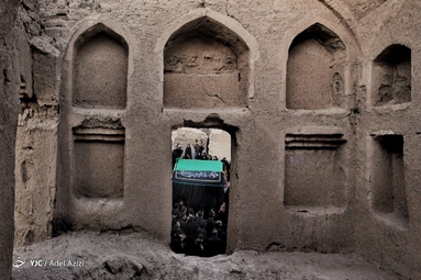 آیین سنتی عزاداری زارخاک در روستای قورتان