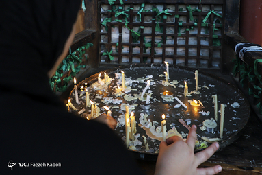 مراسم عزاداری چهل منبر شهر گرگان در شب عاشورای حسینی(ع)