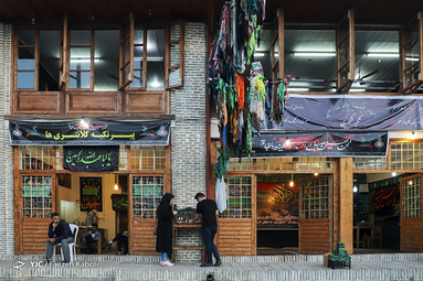مراسم عزاداری چهل منبر شهر گرگان در شب عاشورای حسینی(ع)