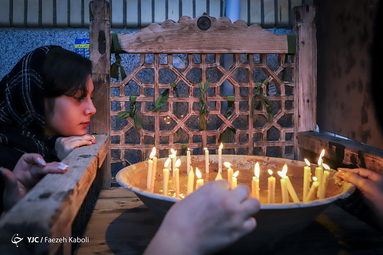 مراسم عزاداری چهل منبر شهر گرگان در شب عاشورای حسینی(ع)