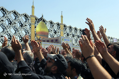 عزاداری عاشورای حسینی(ع) در میدان امام حسین(ع)