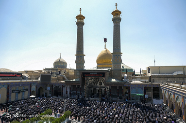 عزاداری عاشورای حسینی(ع) در حرم عبدالعظیم حسنی (ع)