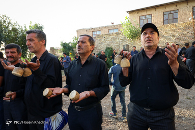 هیئتِ ما/ آئین چغچغه‌زنی در روستای انجدان