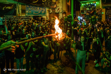 هیئتِ ما/ آئین سنتی دسته‌چوبی و مشعل‌گردانی گرگان