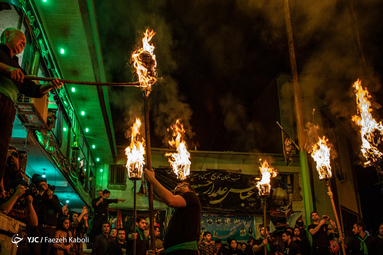 هیئتِ ما/ آئین سنتی دسته‌چوبی و مشعل‌گردانی گرگان