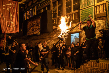 هیئتِ ما/ آئین سنتی دسته‌چوبی و مشعل‌گردانی گرگان