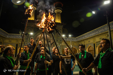 هیئتِ ما/ آئین سنتی دسته‌چوبی و مشعل‌گردانی گرگان