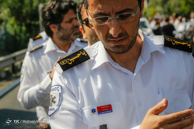 هیئتِ ما/ دسته عزاداری کارکنان اورژانس تهران