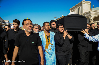 تشیع پیکر علامه‌ مجاهد شیخ حسین کورانی