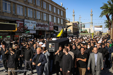 تشیع پیکر علامه‌ مجاهد شیخ حسین کورانی