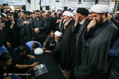 تشیع پیکر علامه‌ مجاهد شیخ حسین کورانی
