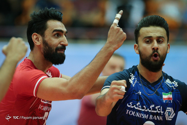 والیبال قهرمانی آسیا/ ایران ۳ - قطر ۰