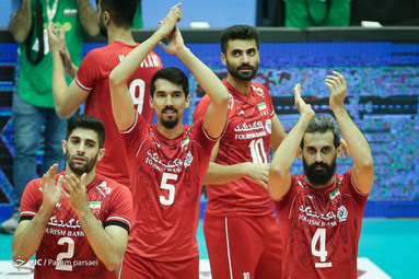 والیبال قهرمانی آسیا/ ایران ۳ - قطر ۰