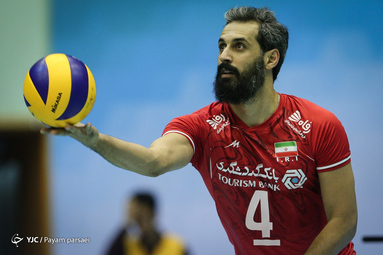 والیبال قهرمانی آسیا/ ایران ۳ - قطر ۰