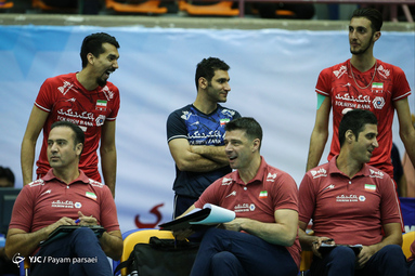 والیبال قهرمانی آسیا/ ایران ۳ - قطر ۰