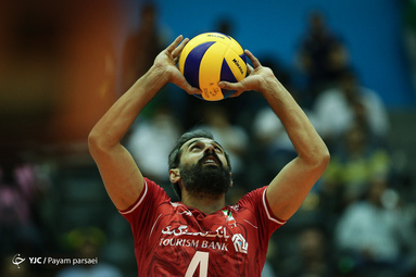 والیبال قهرمانی آسیا/ ایران ۳ - قطر ۰