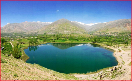 دریاچه اُوان بزرگترین دریاچه طبیعی آب شیرین قزوین
