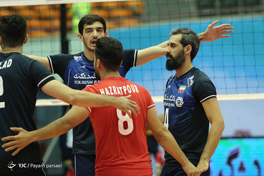 والیبال قهرمانی آسیا/ ایران ۱ - استرالیا ۳