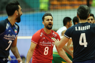 والیبال قهرمانی آسیا/ ایران ۱ - استرالیا ۳