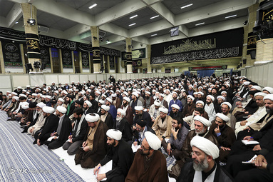 جلسه درس خارج فقه رهبر معظم انقلاب اسلامی