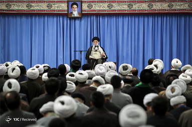 جلسه درس خارج فقه رهبر معظم انقلاب اسلامی
