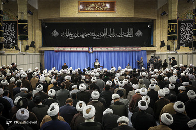 جلسه درس خارج فقه رهبر معظم انقلاب اسلامی