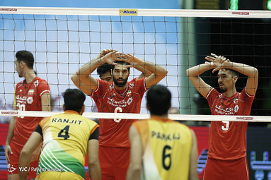 والیبال قهرمانی آسیا/ ایران 3 - هند 0