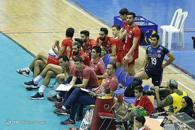 والیبال قهرمانی آسیا/ ایران 3 - هند 0