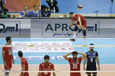 والیبال قهرمانی آسیا/ ایران 3 - هند 0