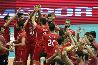 والیبال قهرمانی آسیا/ ایران 3 - هند 0