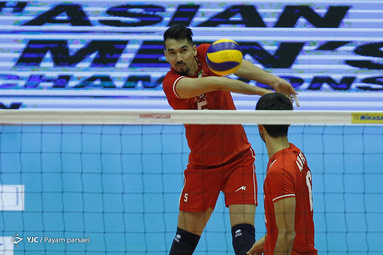 والیبال قهرمانی آسیا/ ایران 3 - هند 0