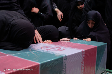 تشییع پیکر شهید محسن ساری پس از ۳۵ سال