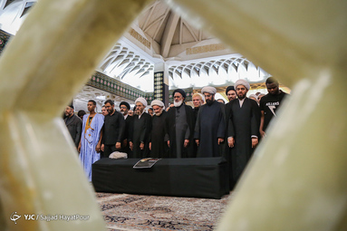 تشیع پیکر علامه‌ مجاهد شیخ حسین کورانی در قم