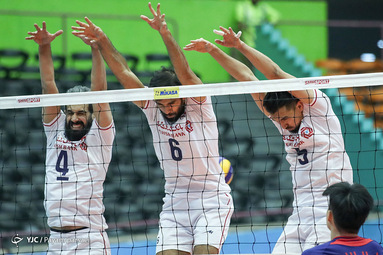 والیبال قهرمانی آسیا ایران ۳ - چین تایپه ۰