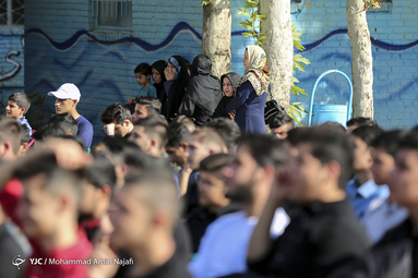 زنگ اول مهر ۹۸ در دبیرستان شریعتی همدان با حضور غلامی، وزیر علوم
