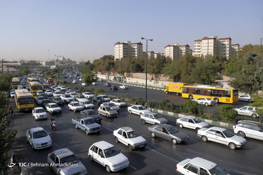 خیابان‌های تهران در اول مهر ۹۸