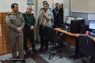 بازدید سردار کارگر از باشگاه خبرنگاران جوان